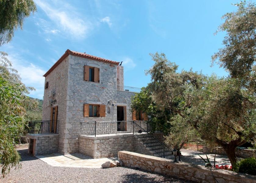 Peloponnese Region West Mani Facade