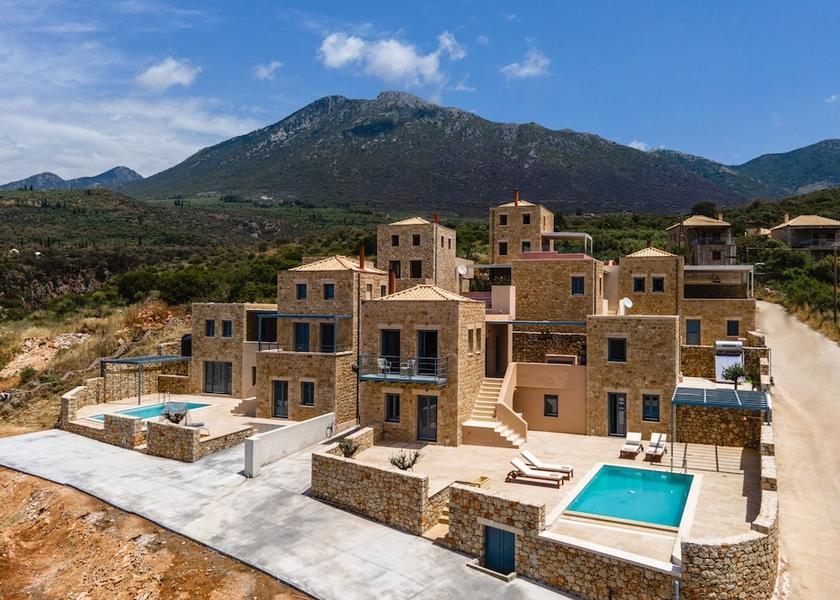 Peloponnese Region West Mani Exterior Detail