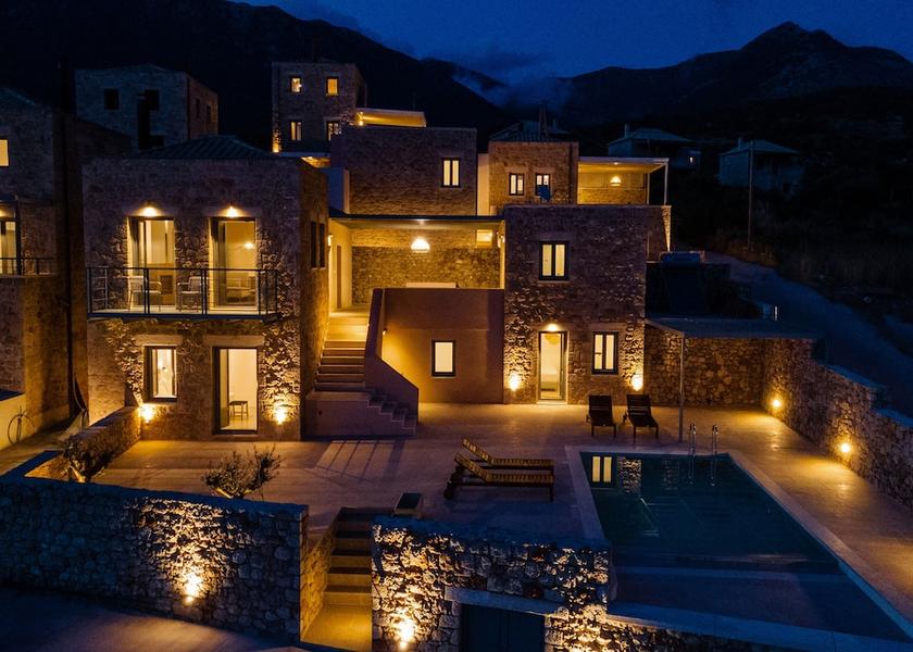 Peloponnese Region West Mani Facade