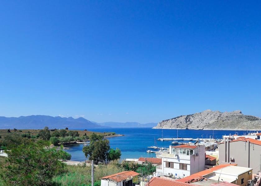 Attica Aegina Aerial View