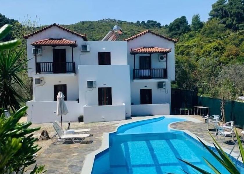 Thessalia Skopelos Exterior Detail