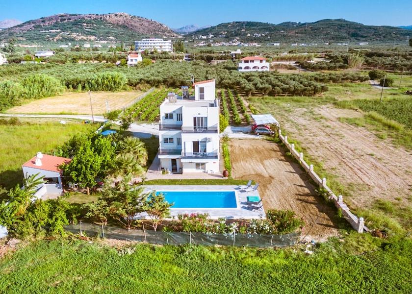 Crete Island Kissamos Aerial View