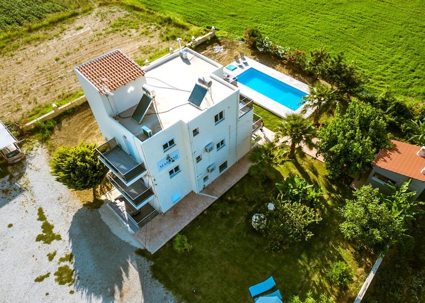 Crete Island Kissamos Aerial View