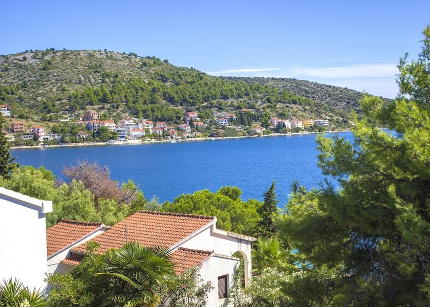 Sibenik-Knin Rogoznica Aerial View