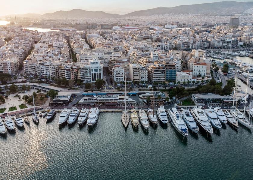 Attica Piraeus Exterior Detail