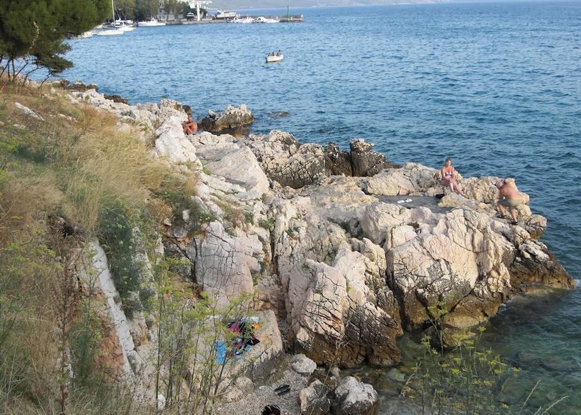 Primorje-Gorski Novi Vinodolski Beach