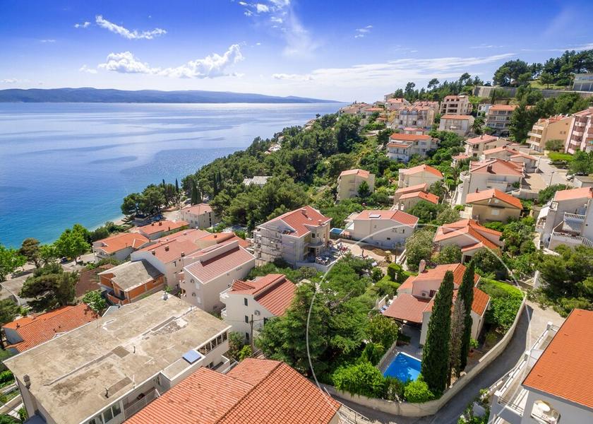 Split-Dalmatia Baska Voda Aerial View
