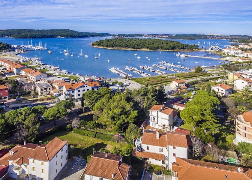 Istria County Medulin Aerial View