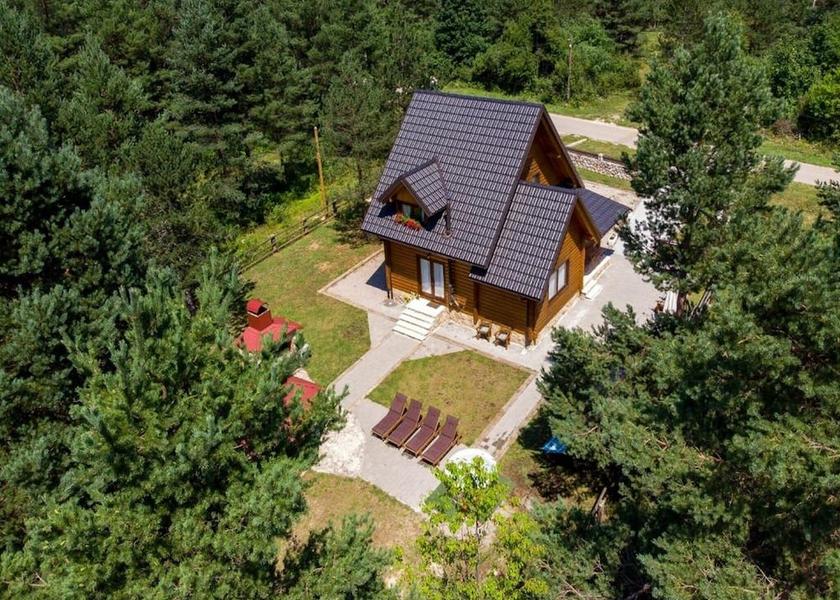 Lika-Senj Plitvicka jezera Aerial View