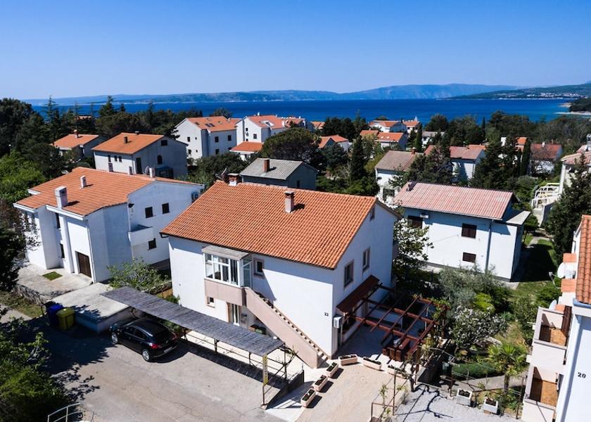 Primorje-Gorski Punat Aerial View