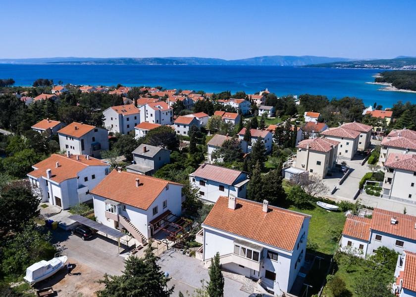 Primorje-Gorski Punat Aerial View