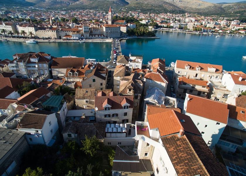 Split-Dalmatia Trogir Aerial View