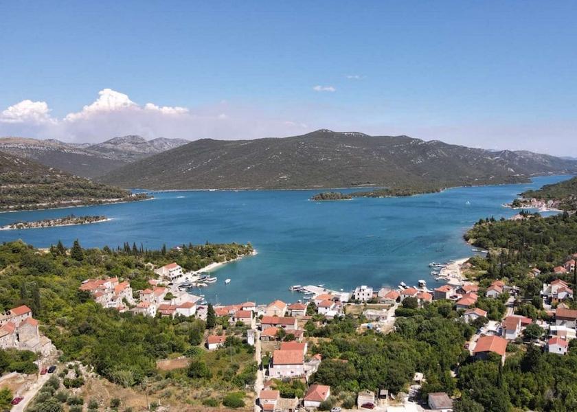 Dubrovnik-Neretva Ston Aerial View