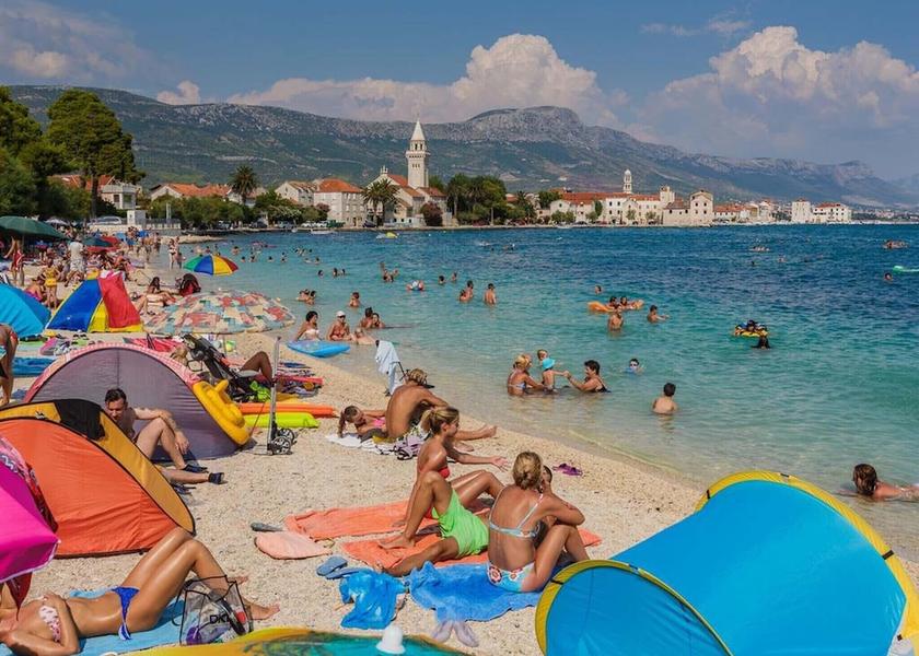 Split-Dalmatia Kastela Aerial View