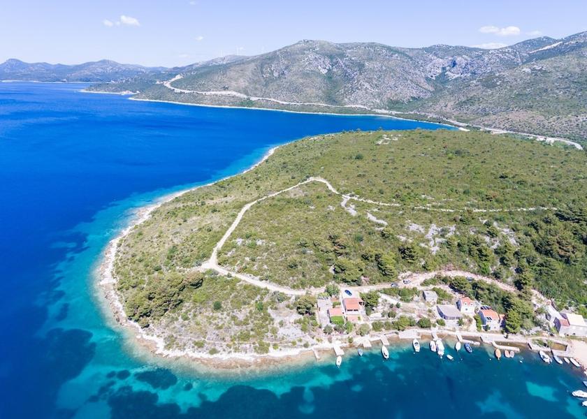 Dubrovnik-Neretva Dubrovacko Primorje Aerial View