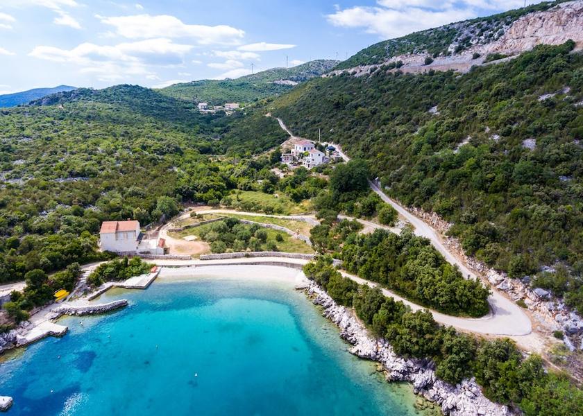 Dubrovnik-Neretva Dubrovacko Primorje Aerial View