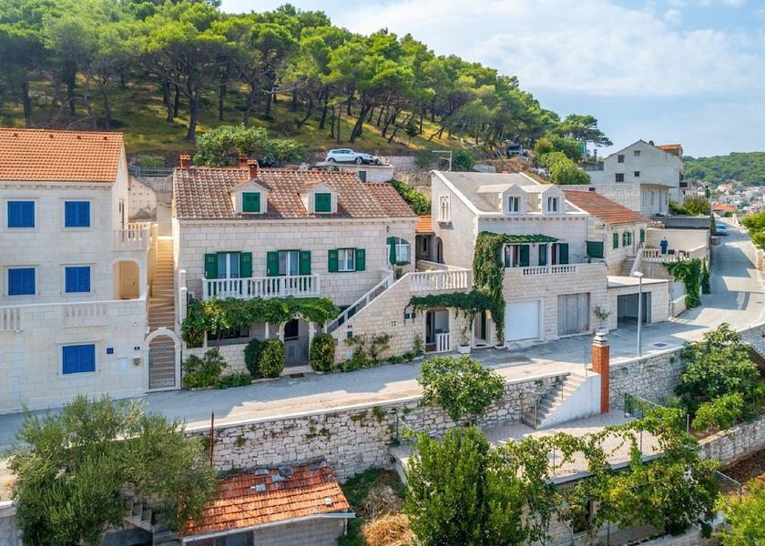 Split-Dalmatia Pucisca Aerial View