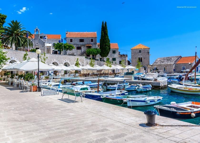 Split-Dalmatia Bol City View from Property