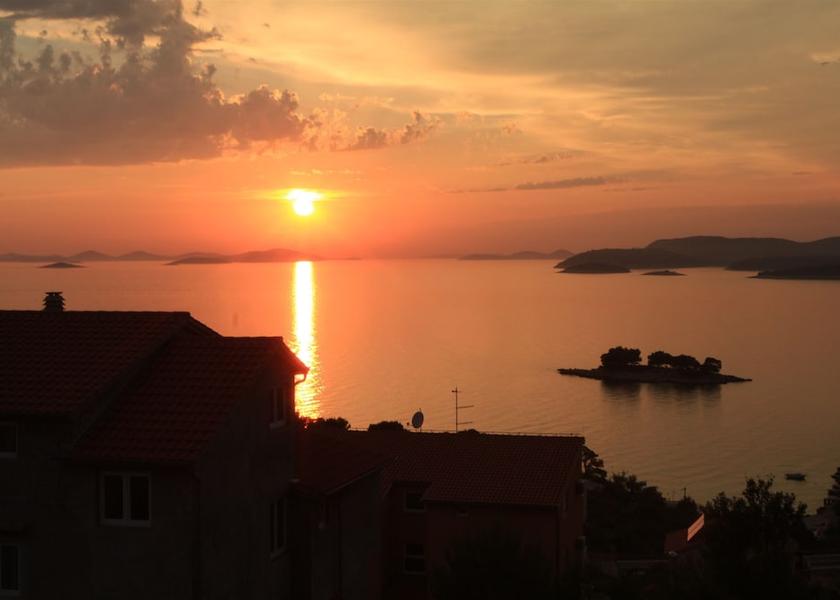 Sibenik-Knin Primosten Aerial View