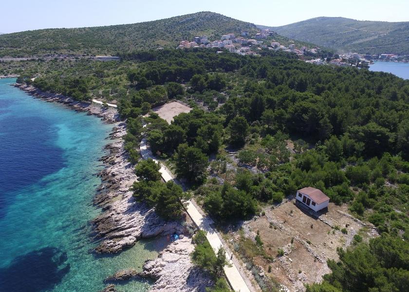 Sibenik-Knin Primosten Aerial View