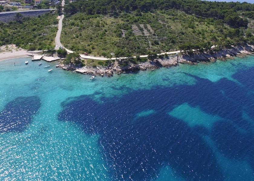 Sibenik-Knin Primosten Aerial View