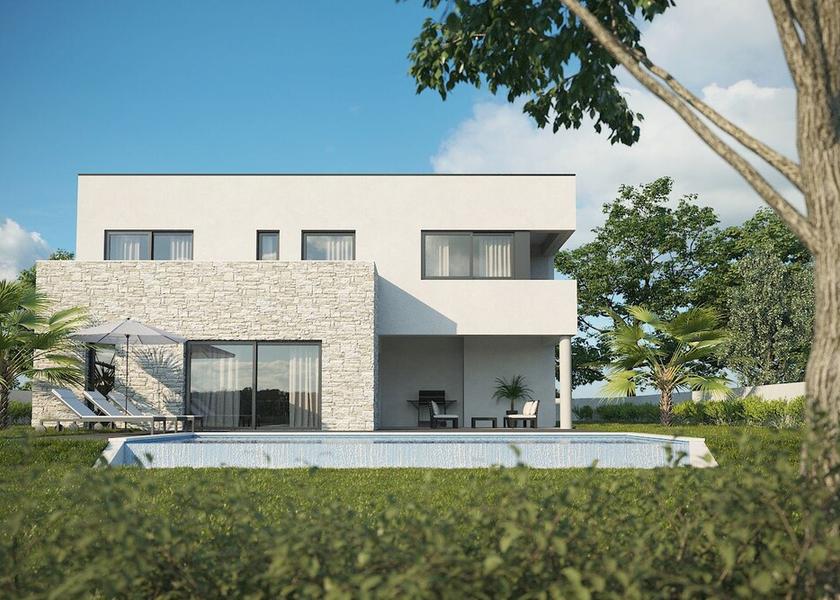 Istria (county) Marcana Facade