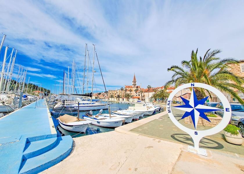 Split-Dalmatia Milna City View from Property