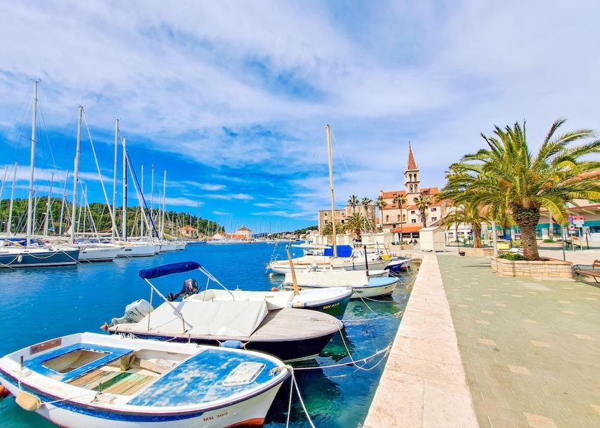 Split-Dalmatia Milna City View from Property