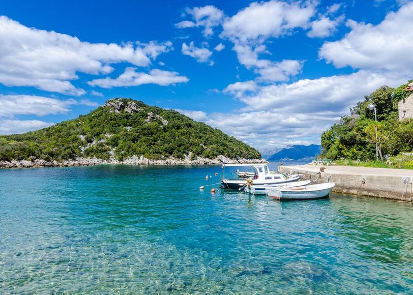 Dubrovnik-Neretva Janjina Aerial View