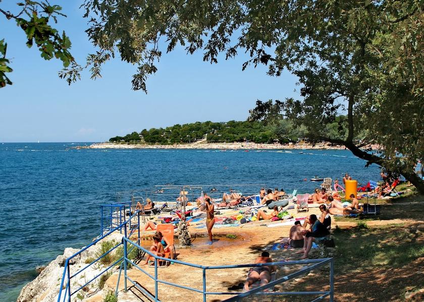 Istria (county) Funtana Beach
