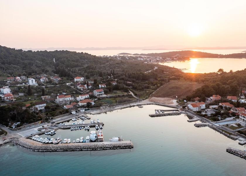 Zadar Pasman Aerial View