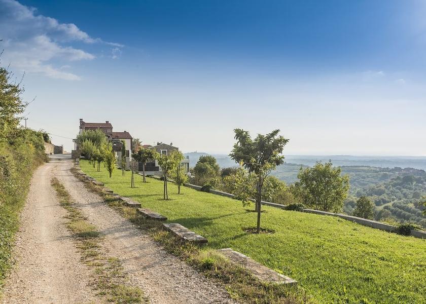 Istria (county) Buje Aerial View
