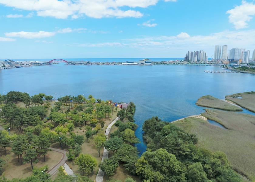 Gangwon Sokcho Land view from property