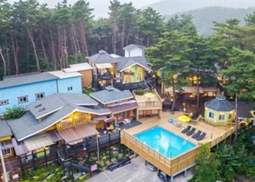 Gangwon Hoengseong Aerial View