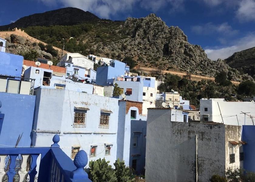 Tanger-Tetouan-Al Hoceima Chefchaouen City View from Property