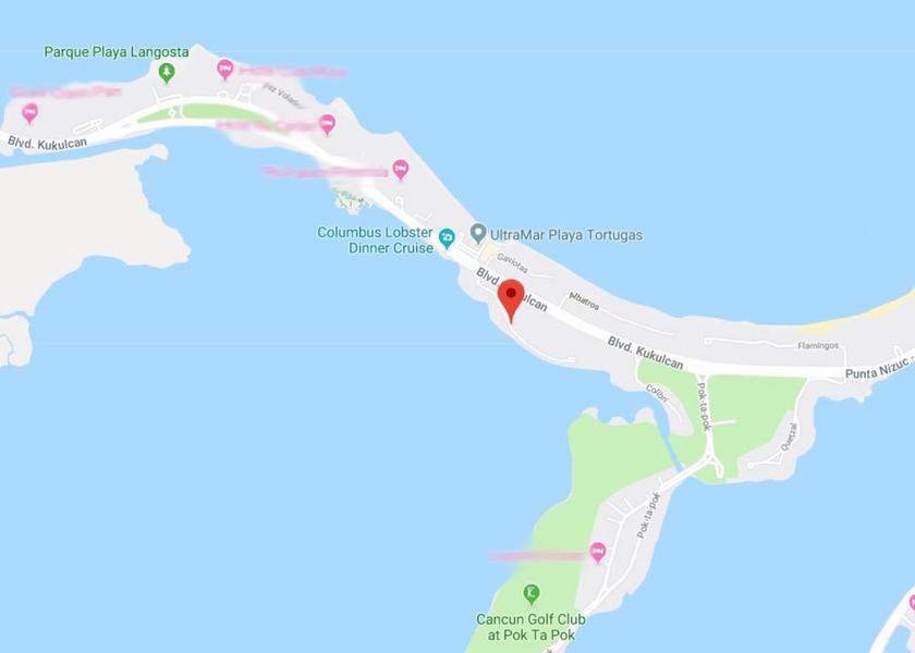 Quintana Roo Cancun Aerial View