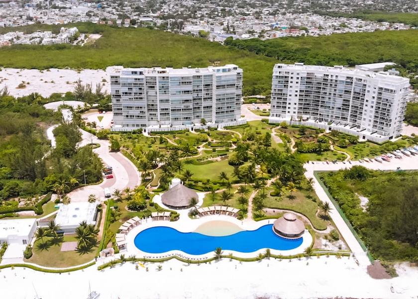 Quintana Roo Cancun Aerial View