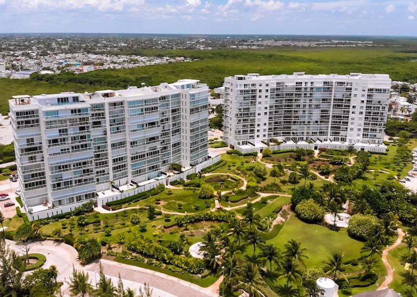 Quintana Roo Cancun Aerial View