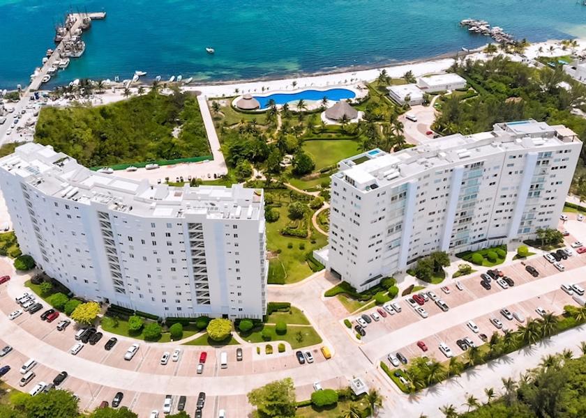 Quintana Roo Cancun Aerial View