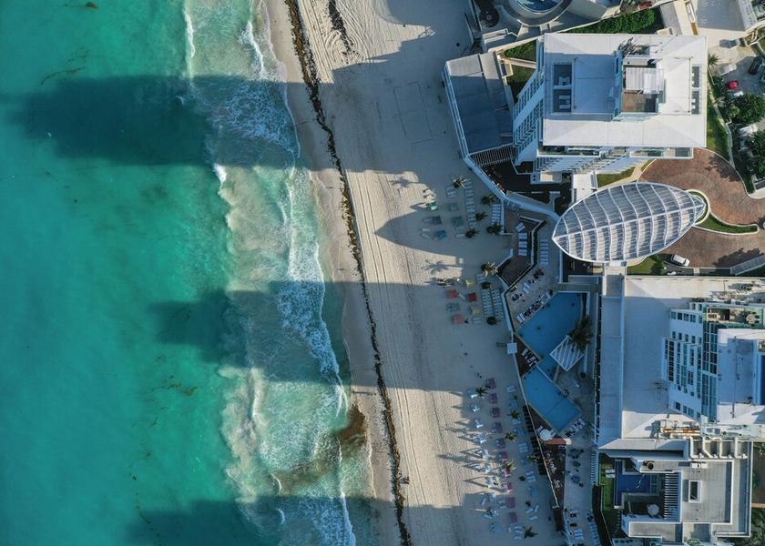 Quintana Roo Cancun Aerial View