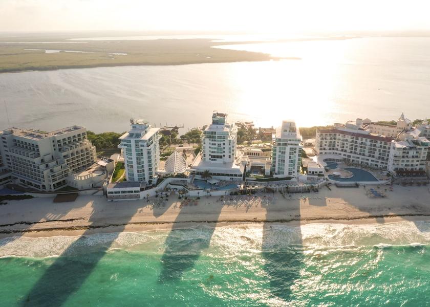 Quintana Roo Cancun Aerial View