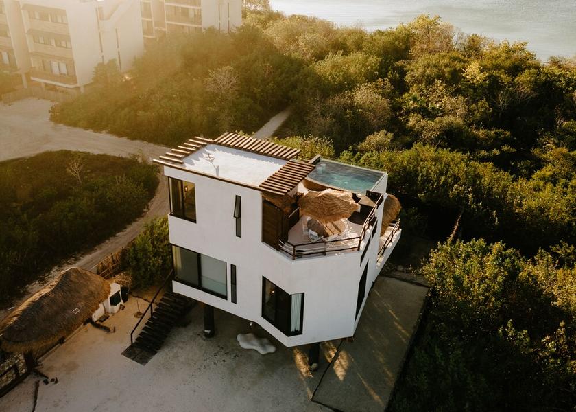 Quintana Roo Isla Holbox Facade