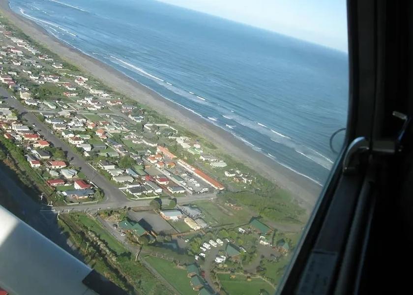 West Coast Hokitika Aerial View