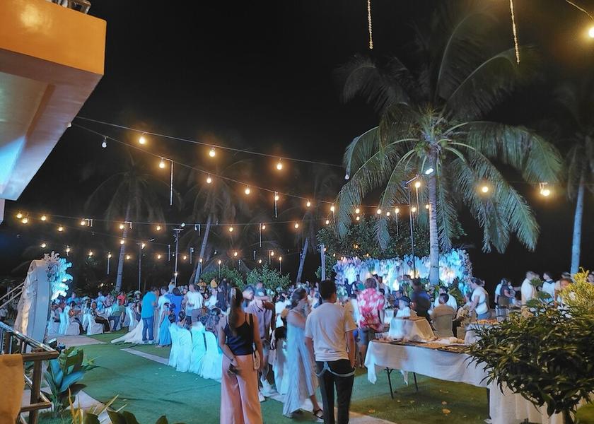 Caraga General Luna Outdoor Wedding Area