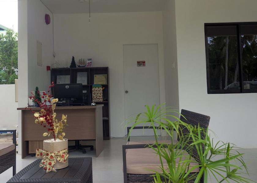 Central Visayas Panglao Lobby sitting area