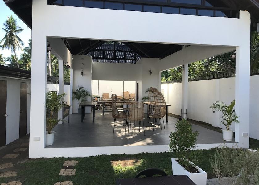 Central Visayas Panglao Outdoor banquet area