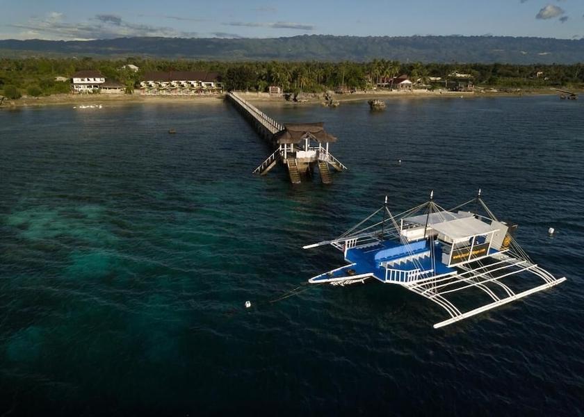Central Visayas Moalboal Aerial view