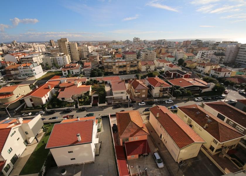 Porto Povoa De Varzim Aerial View