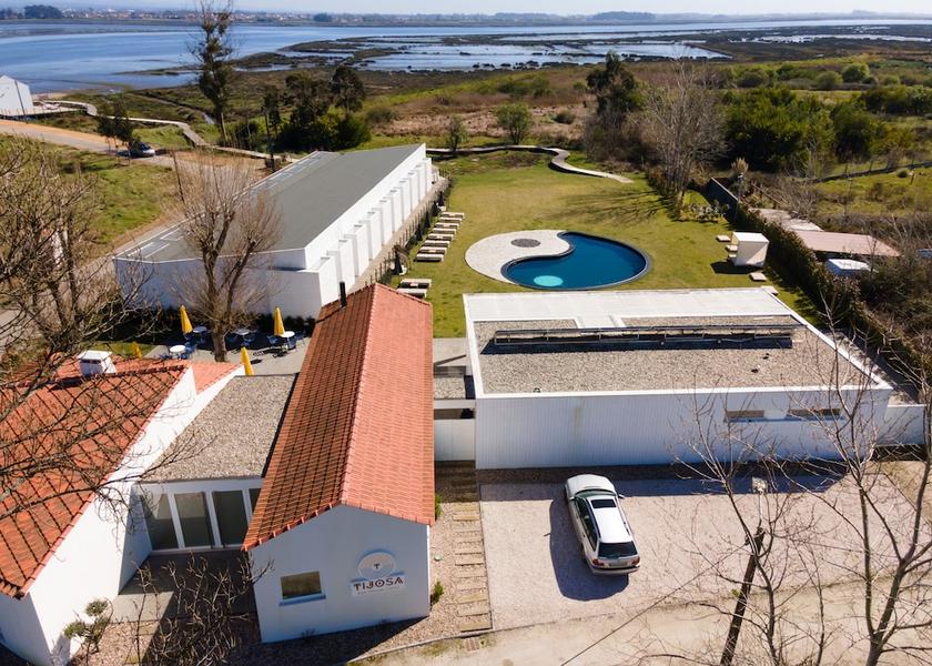 Aveiro District Ovar Aerial View