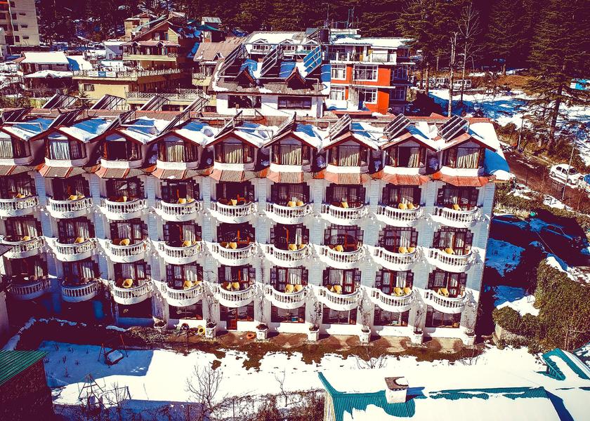 Himachal Pradesh Manali Hotel Exterior